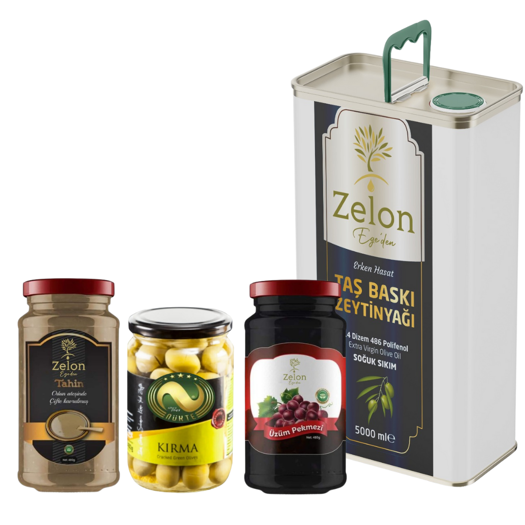 Zelon Gıda Tanışma Paketi - Yeşil Zeytin