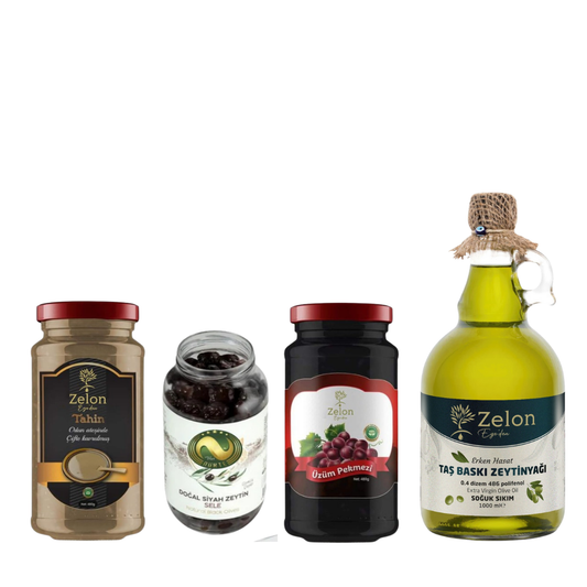 DEV KAMPANYA • Zeytinyağı, Tahin, Pekmez, Siyah Sele Zeytin