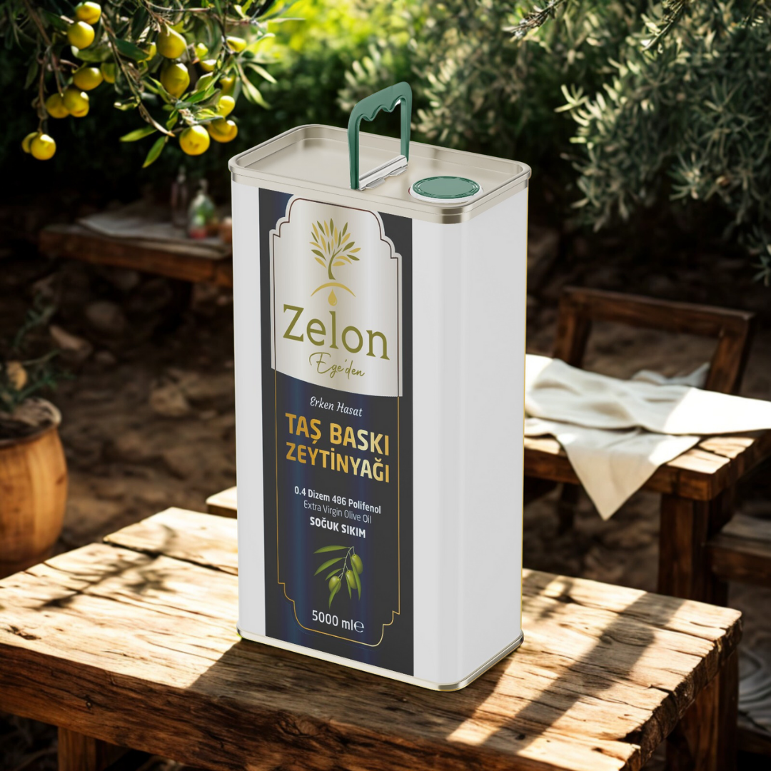 Premium Erken Hasat Soğuk Sıkım Zeytinyağı • 5 lt